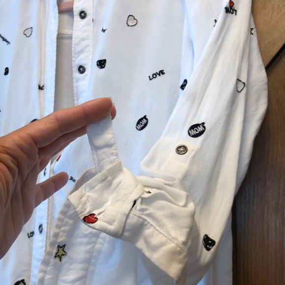 Maternity and Nursing Shirt - Picture 3 of 6